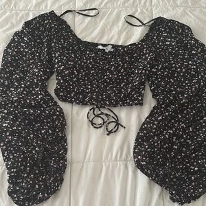 Princess Polly Crop Blouse size 2